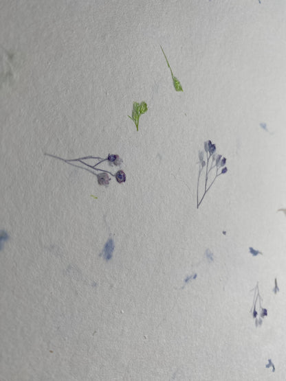 Carnet LAZULI – Un peu fleur bleue