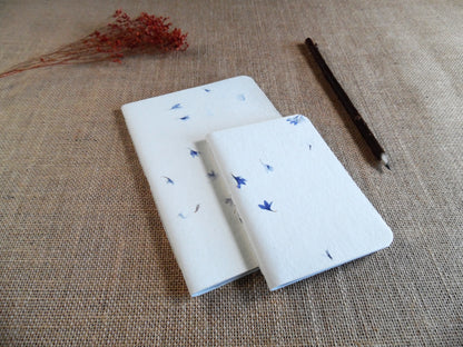 Carnet LAZULI – Un peu fleur bleue